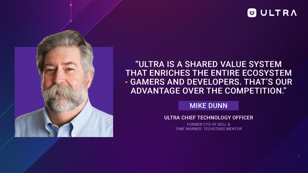 Ultra is a shared value system that enriches the entire ecosystem - gamers and developers. That's our advantage over the competition.